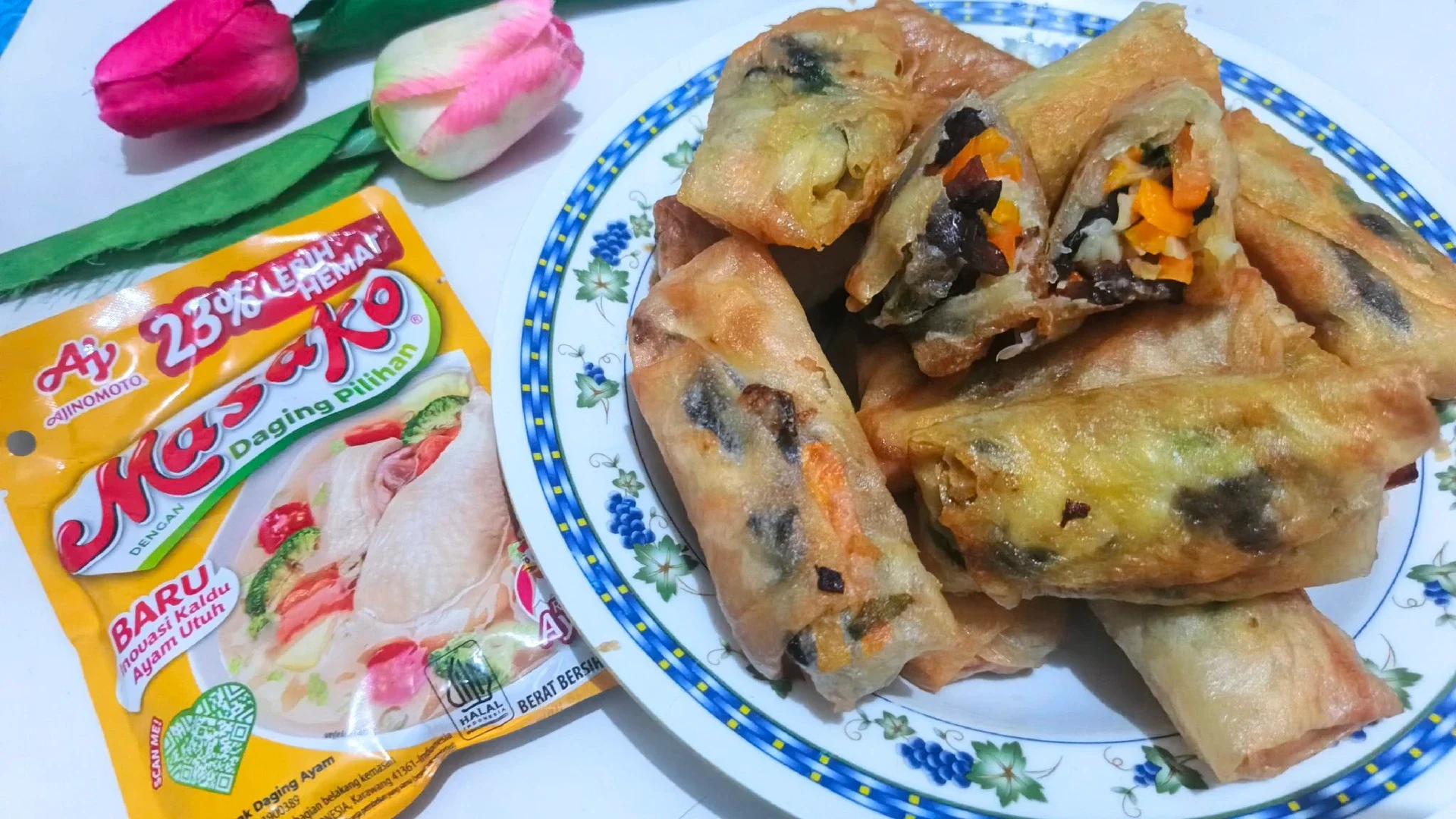 Lumpia Jamur ala Masako #KreasiSerbaJamur