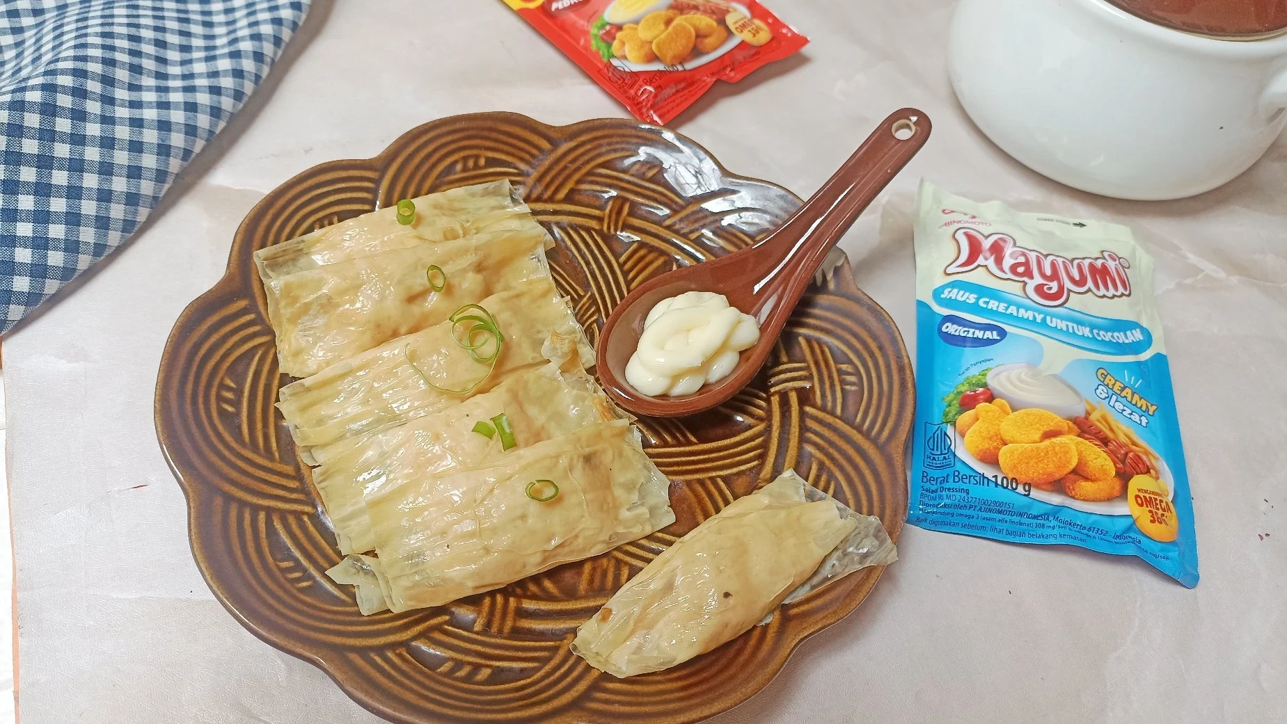 Lumpia Kulit Tahu Kukus