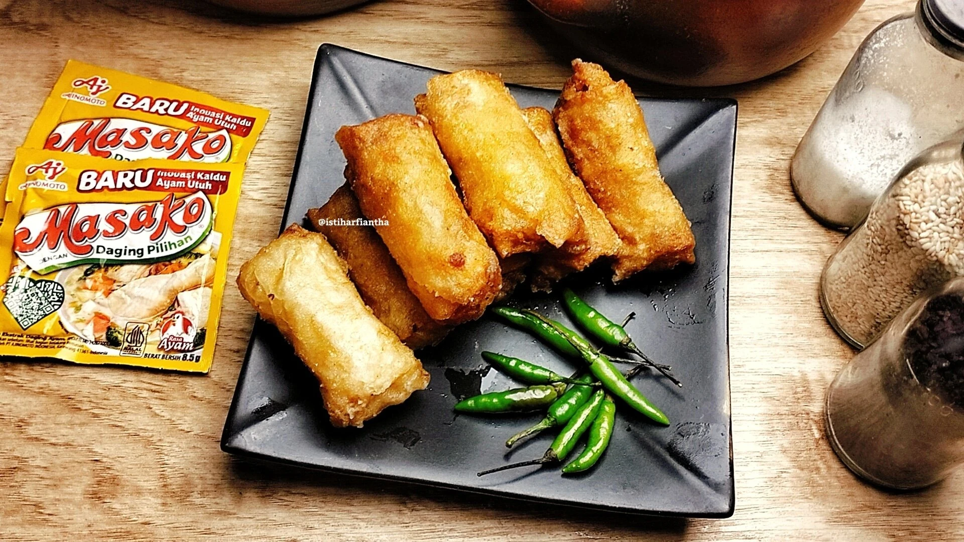 Lumpia Mini Isi Ayam Wortel ala MASAKO®