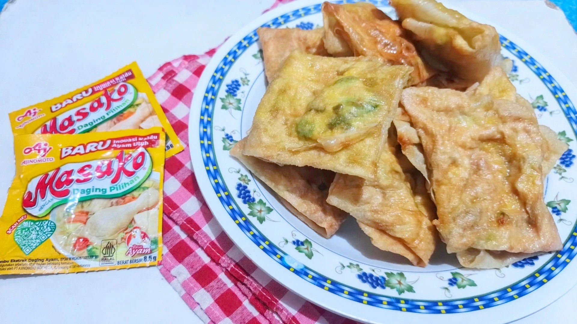 Lumpia telur ala masako