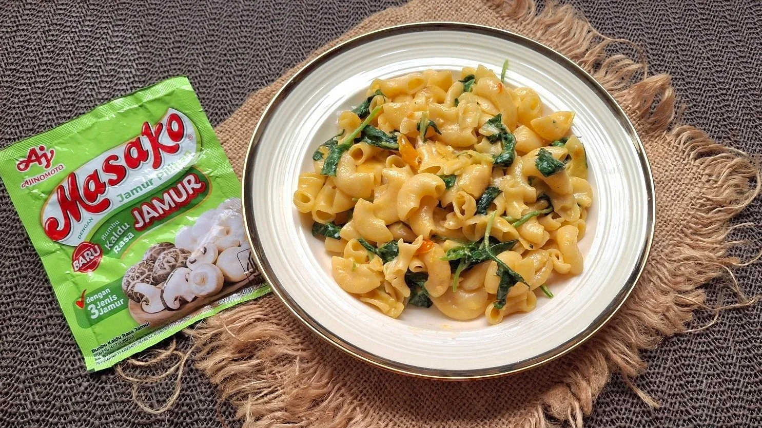 Macaroni Spinach Cheese