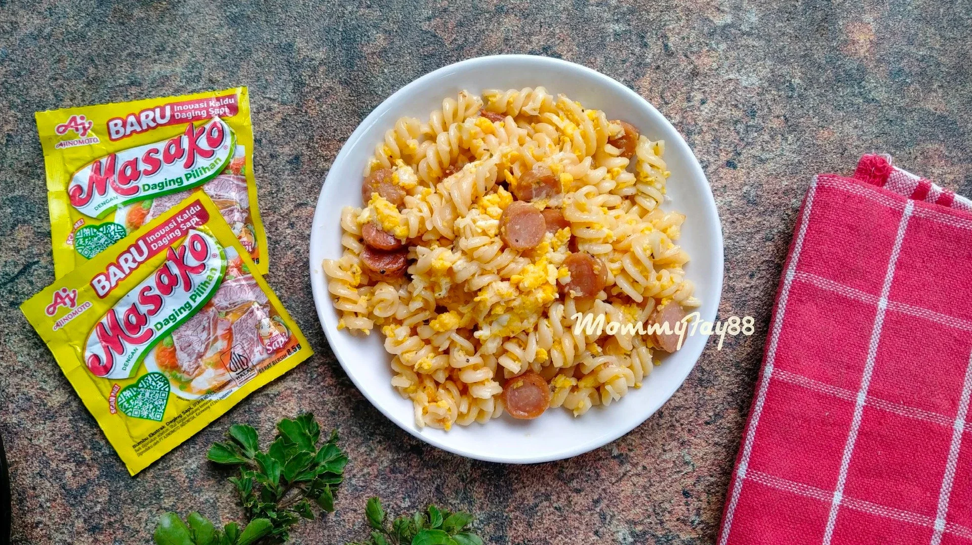Macaroni Spiral Goreng Creamy