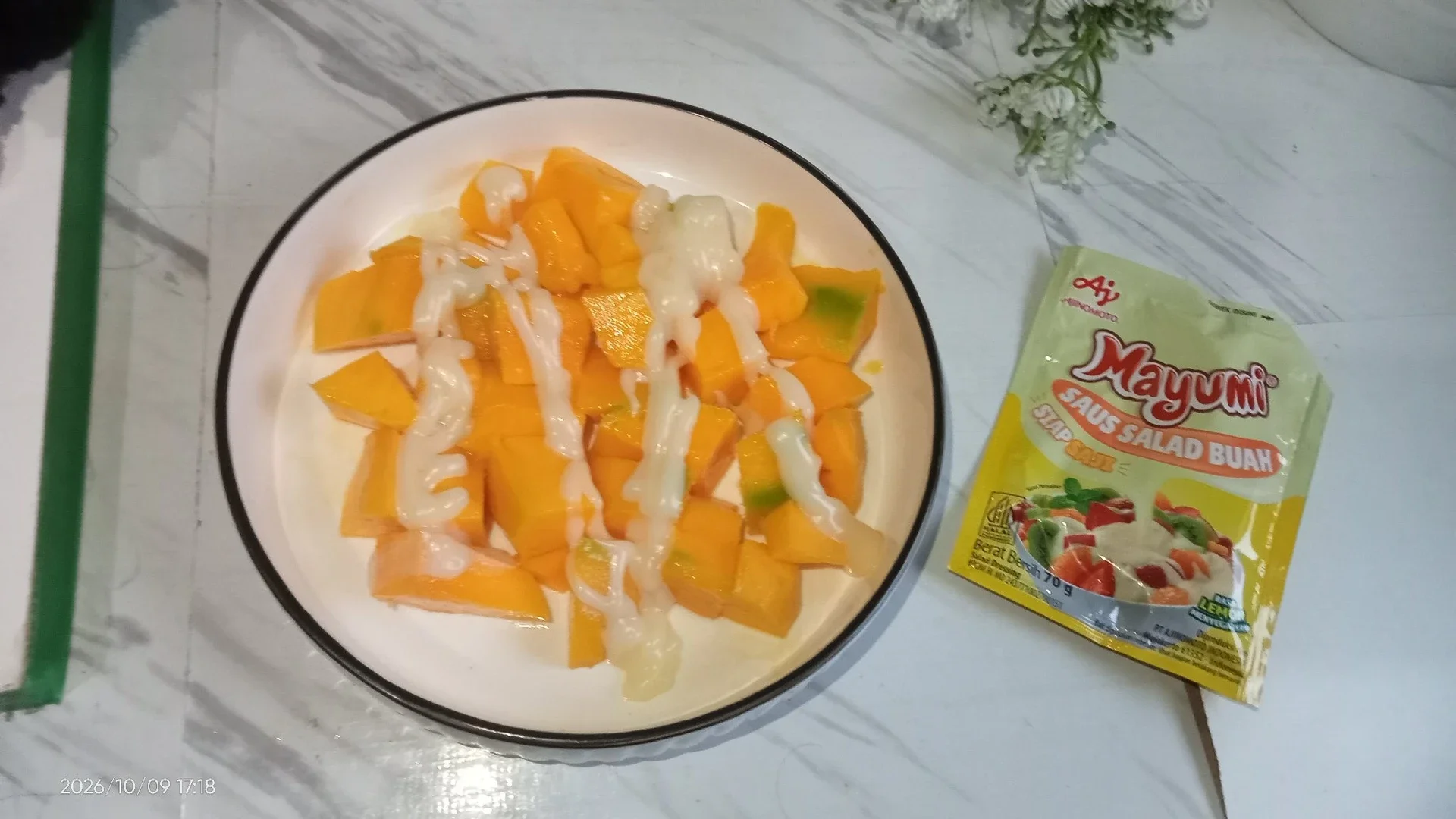 Mangga Potong siram Mayumi 