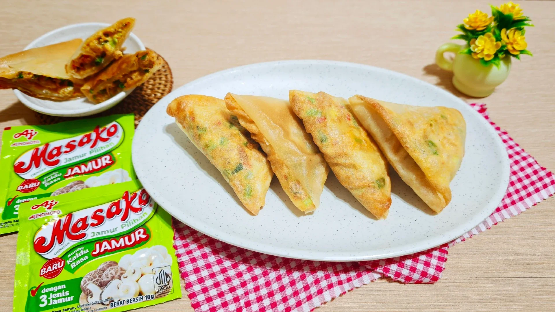 Martabak Ayam Suwir Pedas