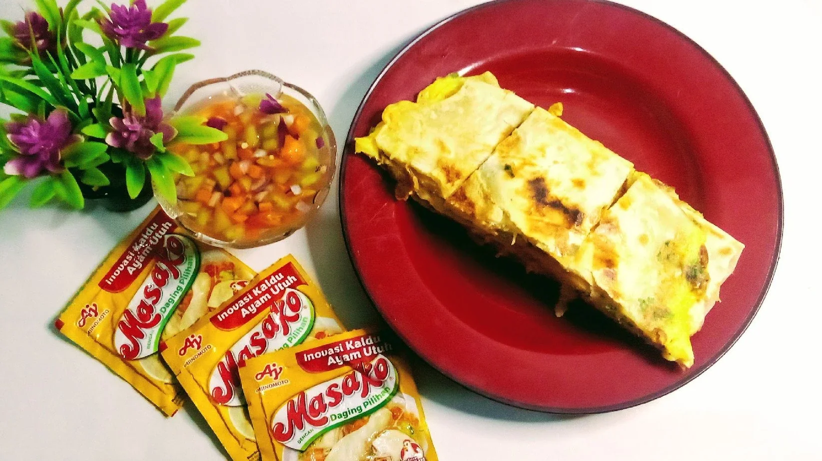Martabak Telur Acar Sayur