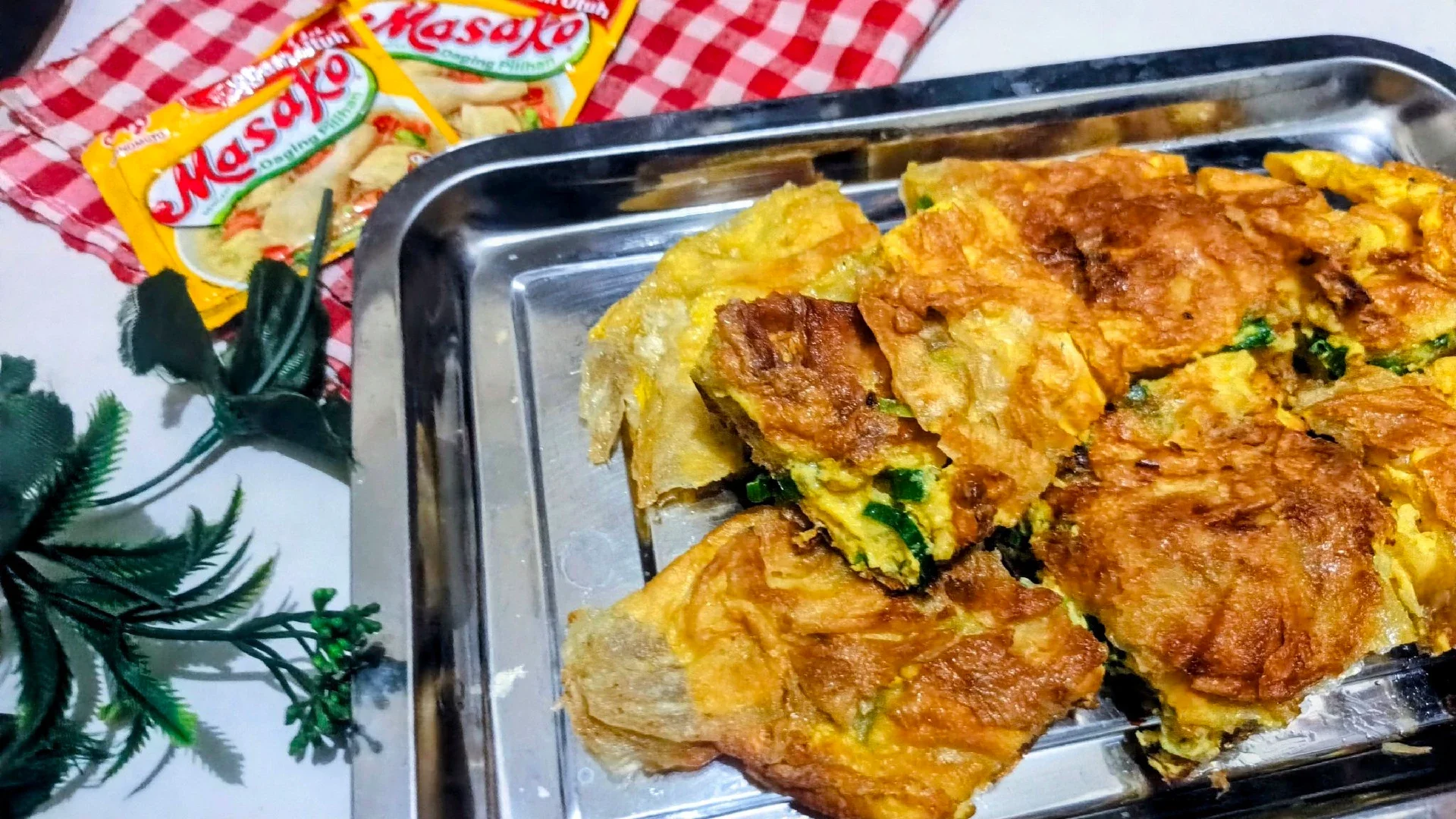 Martabak telur ala masako