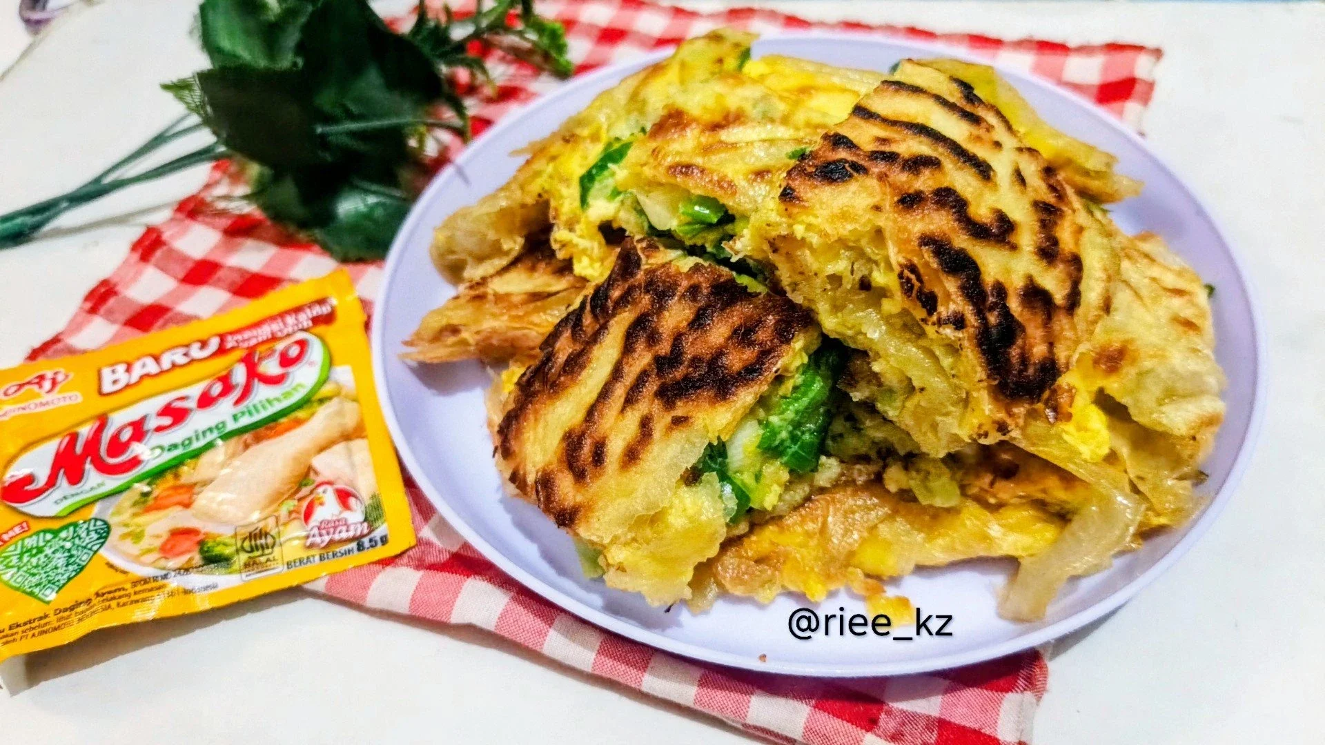 Martabak telur ala masako