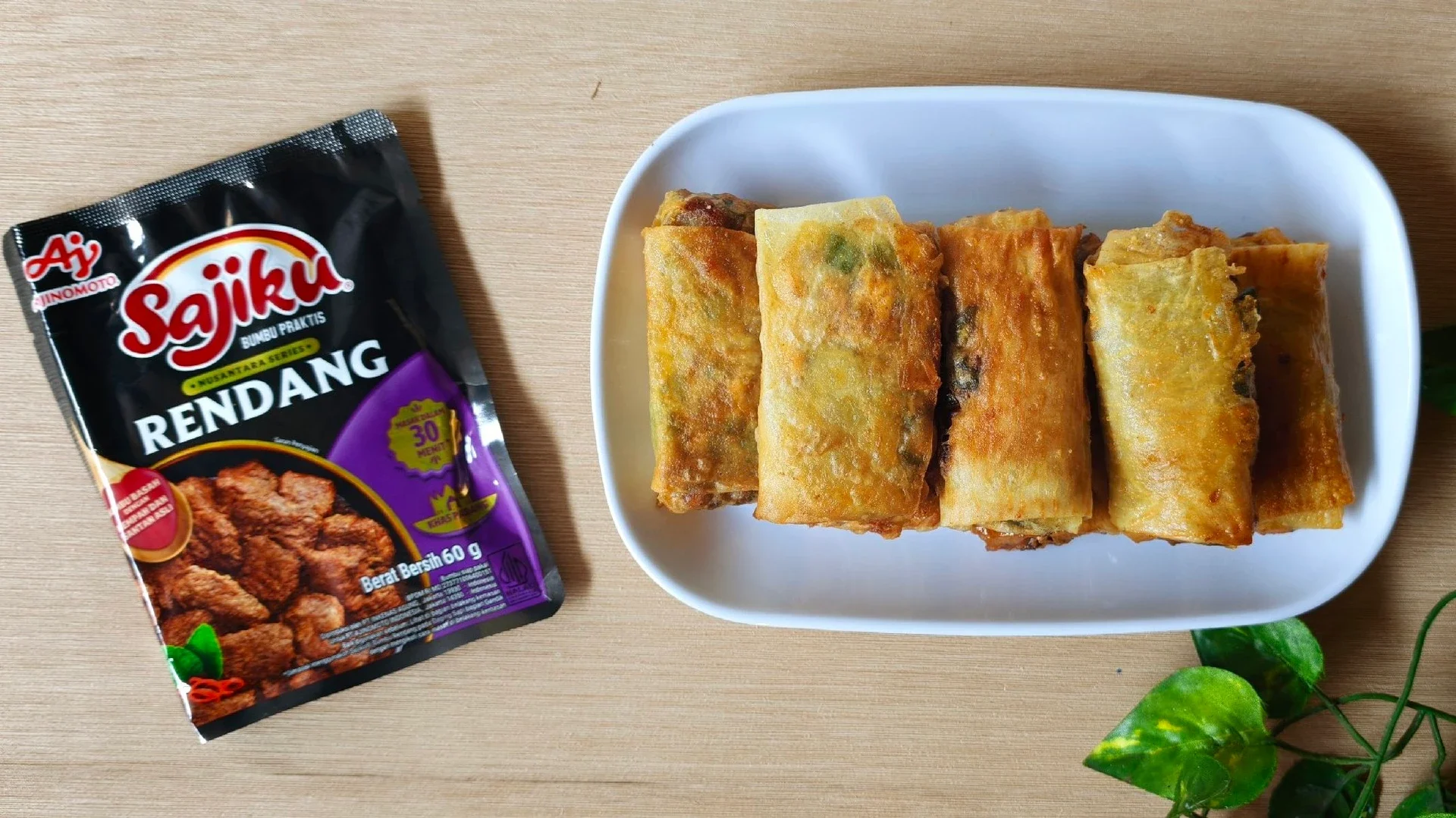 Martabak Telur Ayam Rendang 