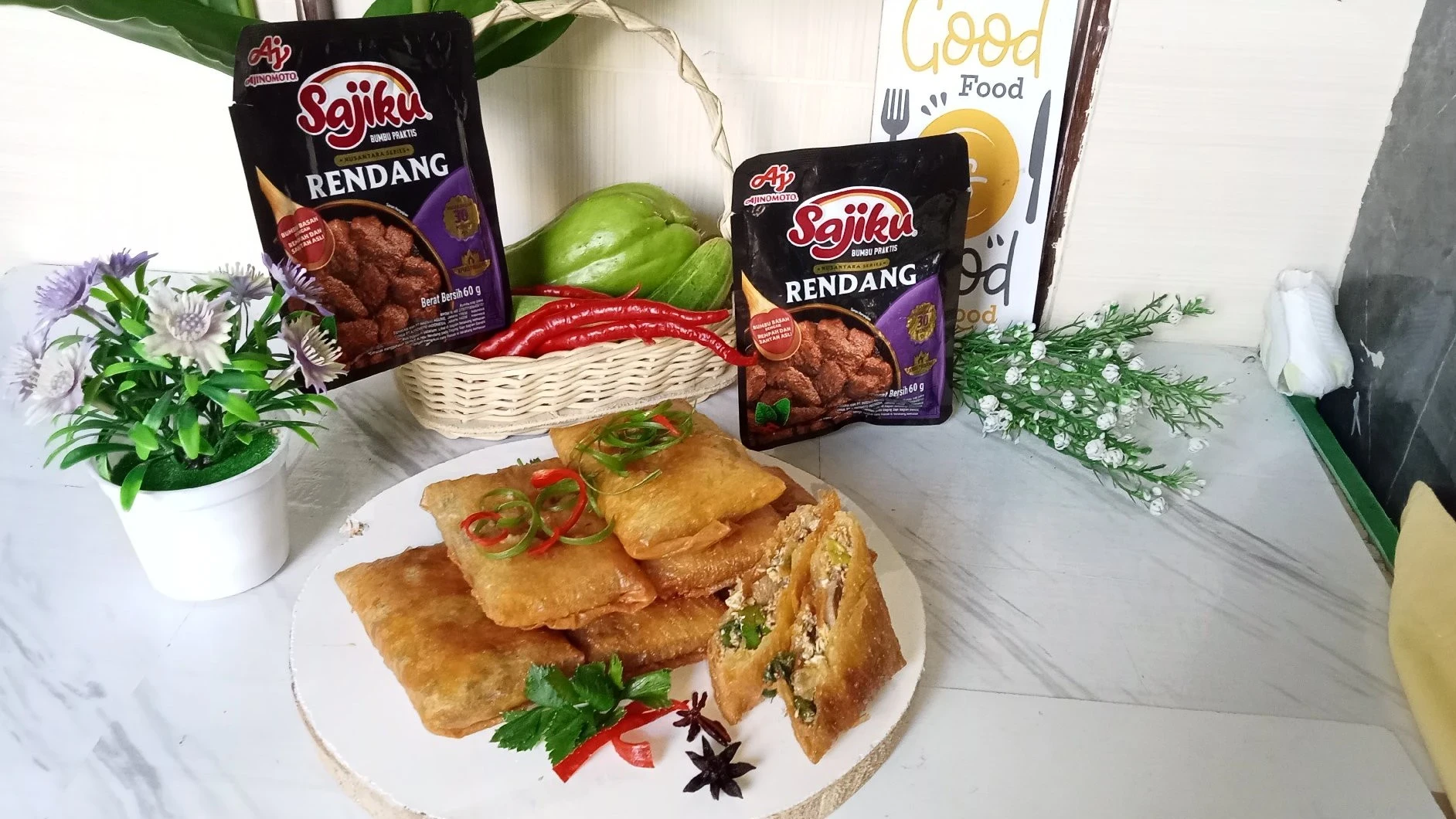 Martabak Telur Bumbu Rendang #SAJIANLebaranku
