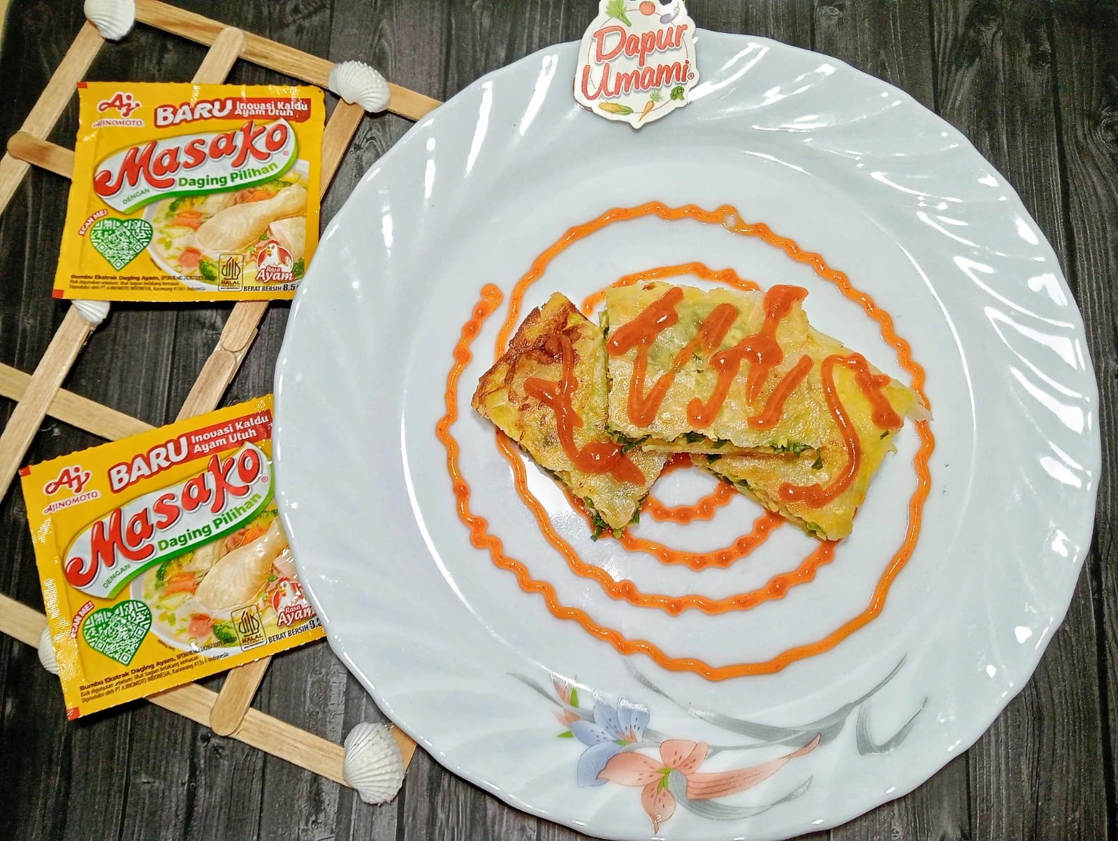 Martabak Telur isian ayam ala Masako