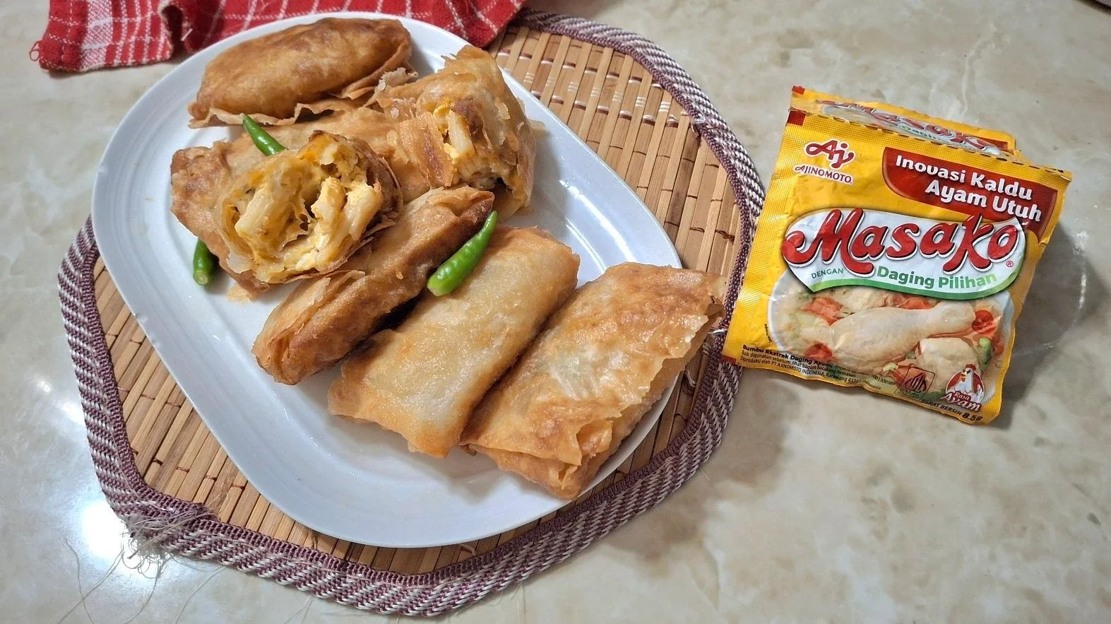Martabak Telur Makaroni ala Masako