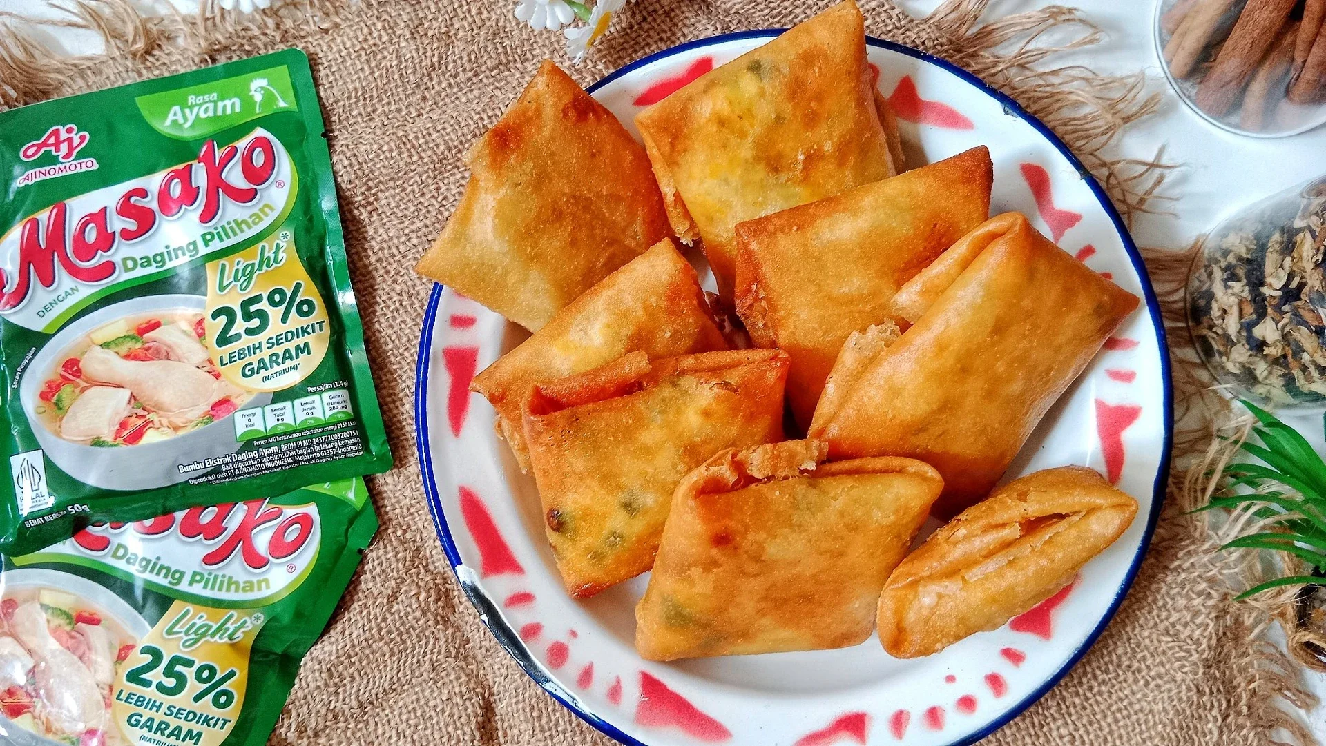 Martabak Telur Simpel Ala Masako Light