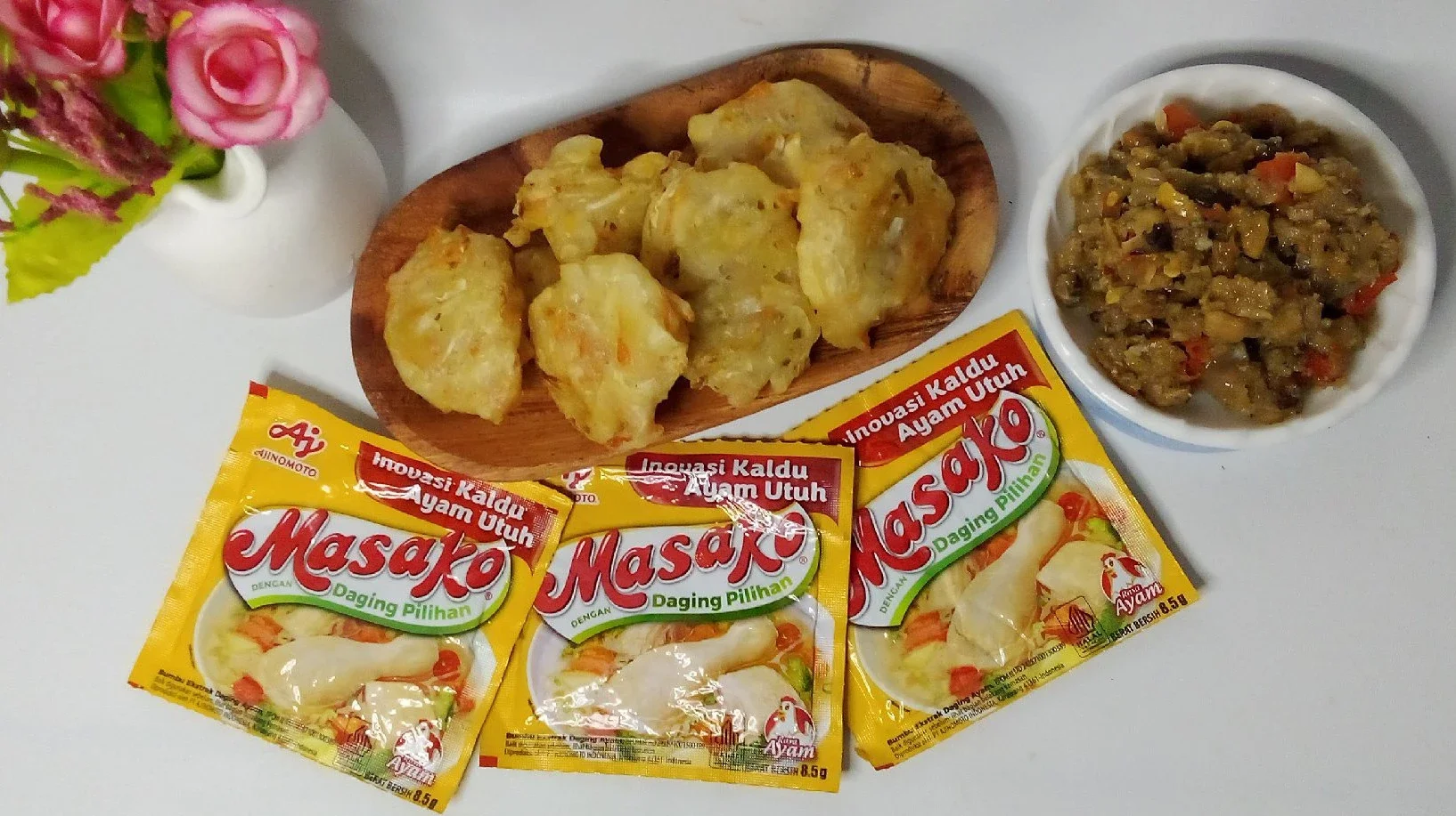 #MasakanPenuhCinta -  Bacol Sambal Oncom Ala Masako