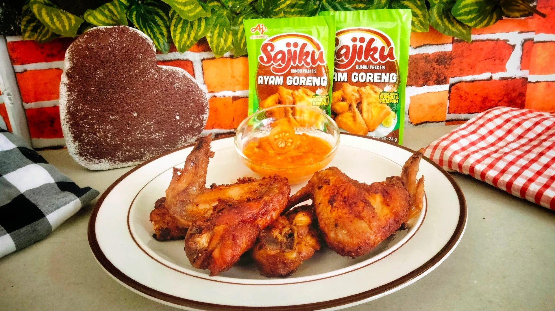 #MasakanPenuhCinta SWEET CHICKEN WINGS ala SAJIKU®