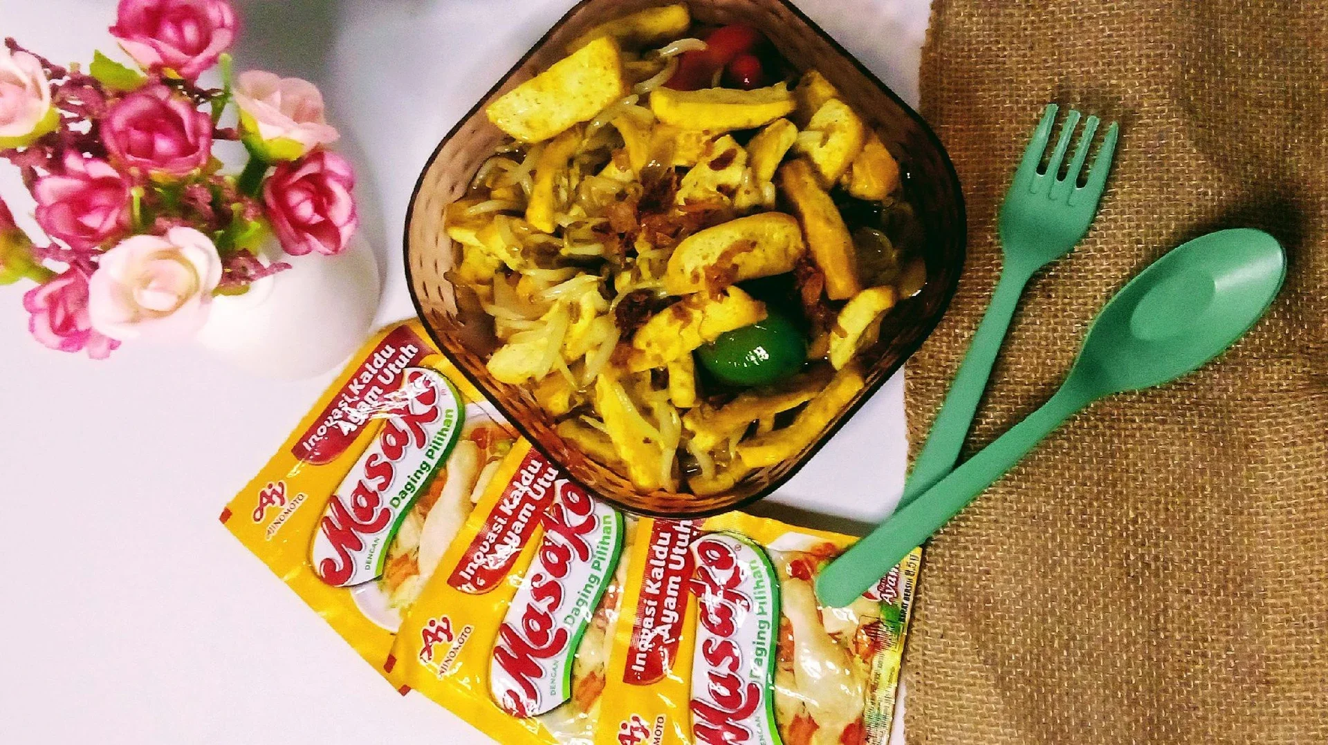 #MasakanPenuhCinta - Tahu Toge Crunchy Ala Masako