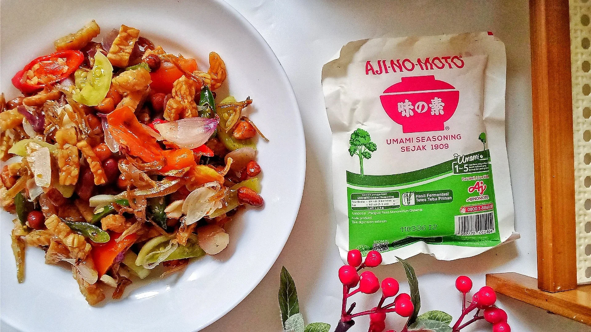 #masakanpenuhcinta tumis teri favorit ibu ala Ajinomoto 