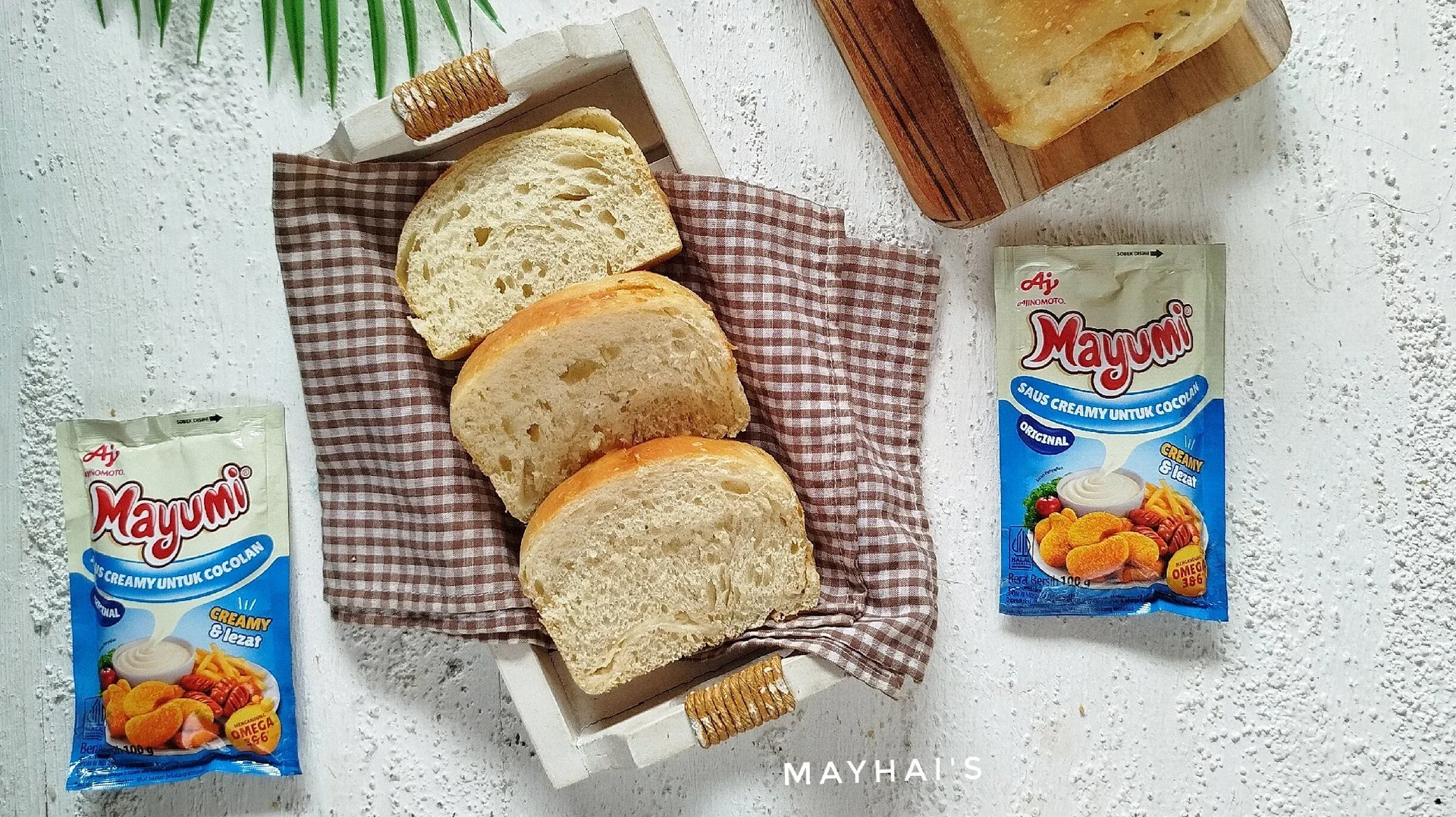 Mayo Cheese Bread Sourdough 