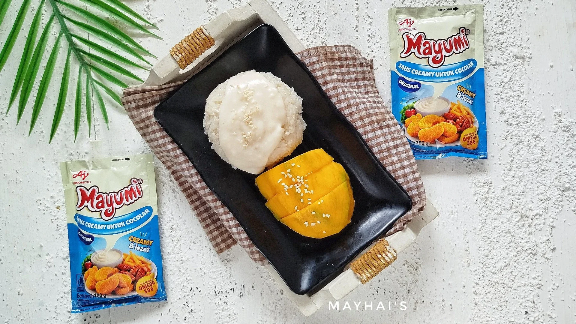 Mayo Mango Sticky Rice ala Mayumi 