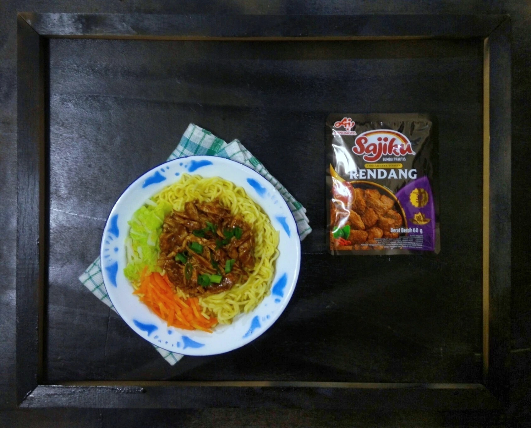 Mi Rendang Ayam Suwir
