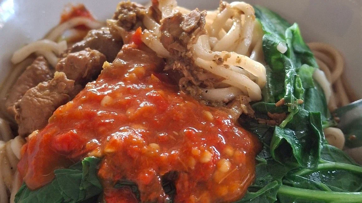mie ayam Lada hitam