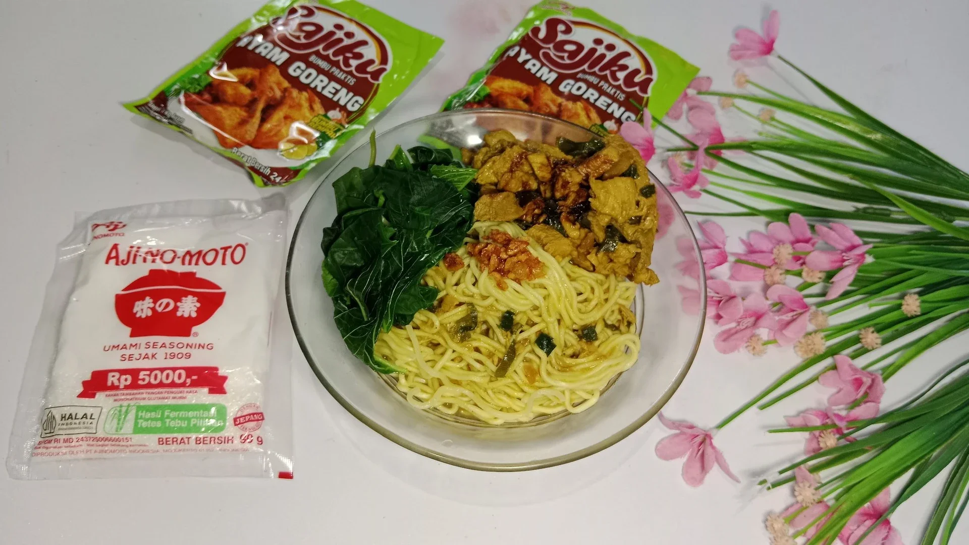 Mie Ayam Simpel ala AJI-NO-MOTO