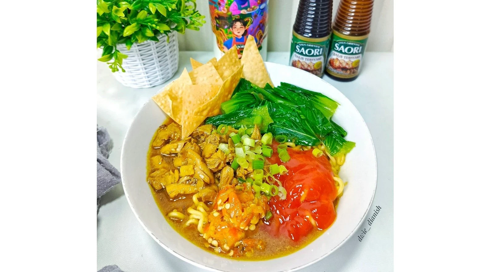 Mie Ayam Wonogiri Ala Saori
