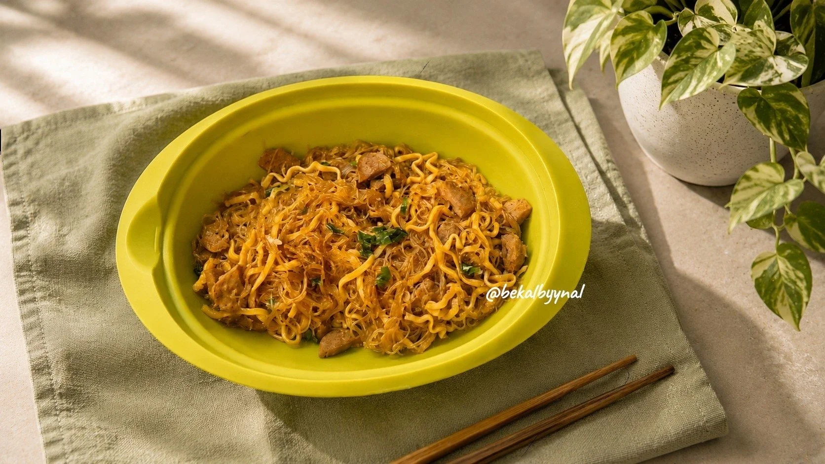 Mie Campur Goreng bumbu Soto