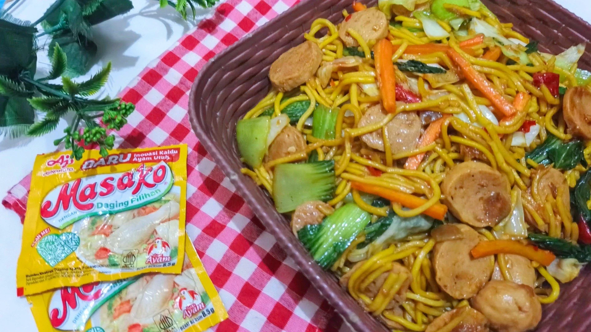 Mie goreng bakso
