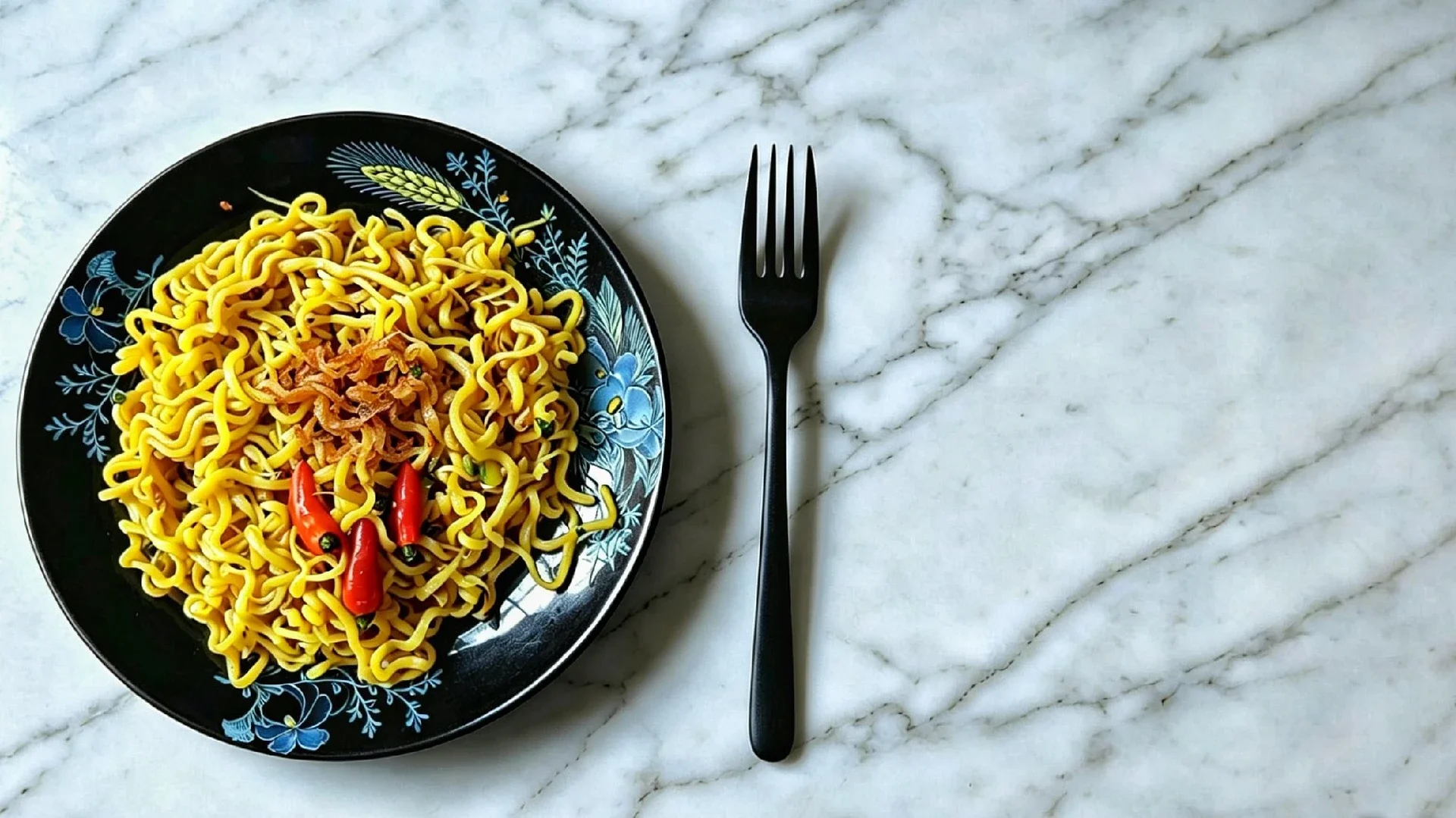 Mie Goreng Bumbu Kunyit ala Madura