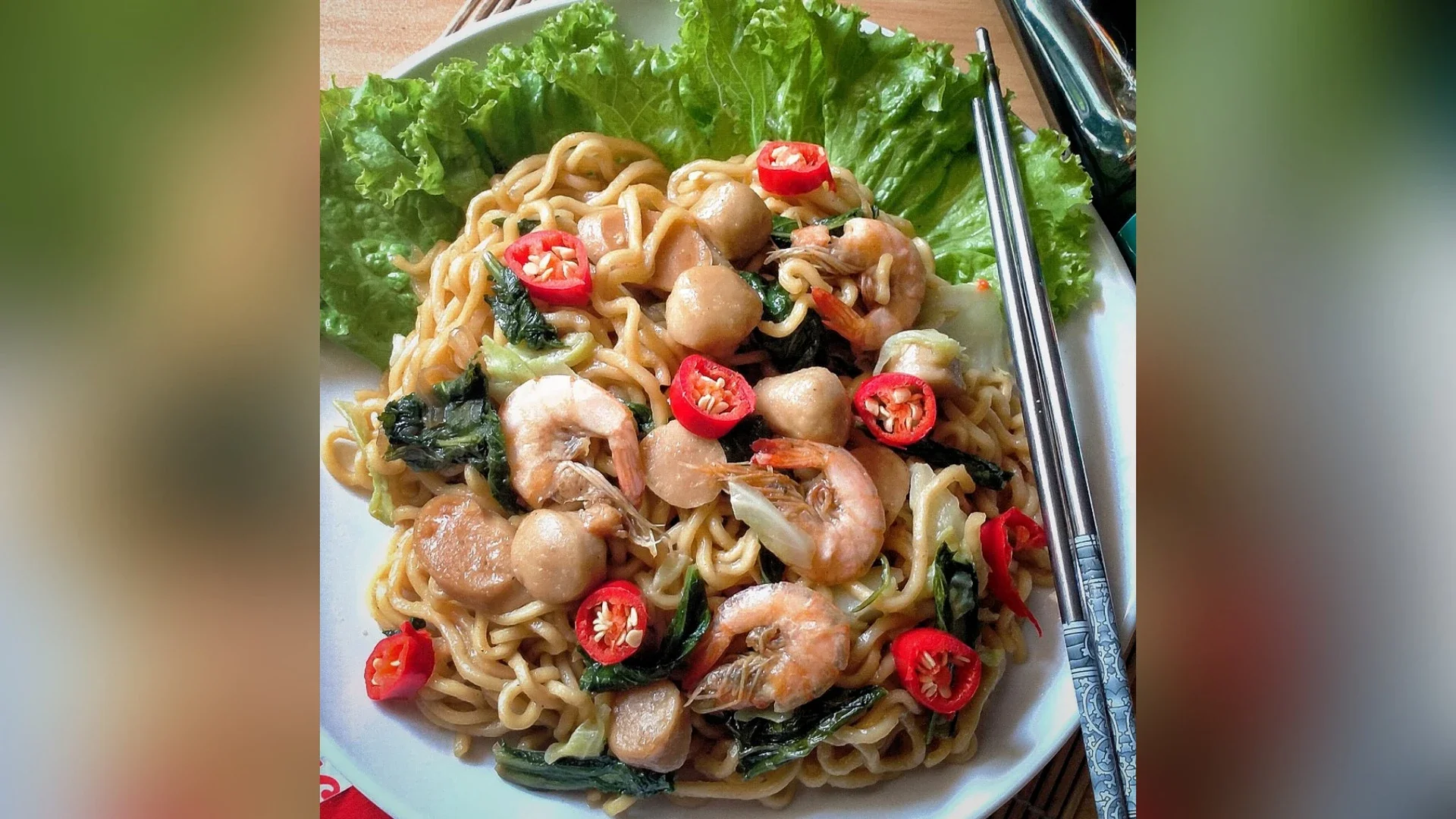 Mie goreng Seafood