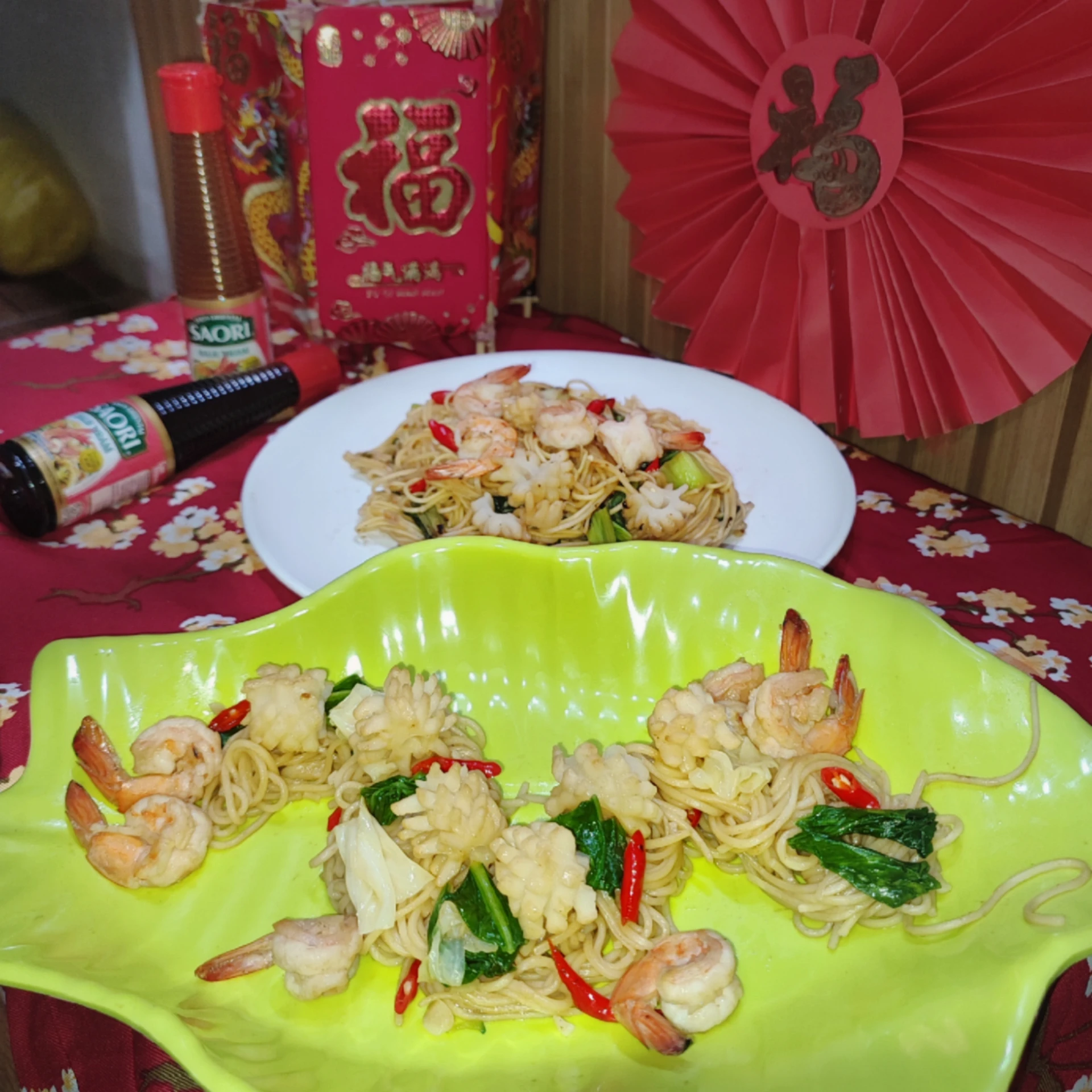 Mie Goreng Seafood Imlek