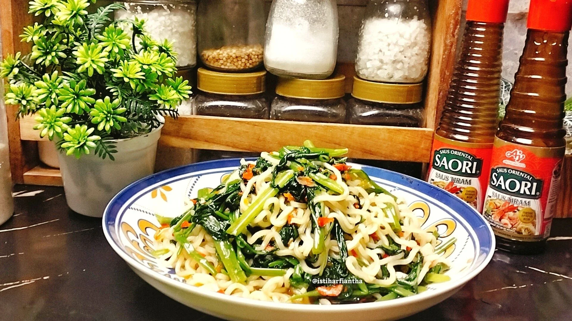 Mie Kangkung ala SAORI®