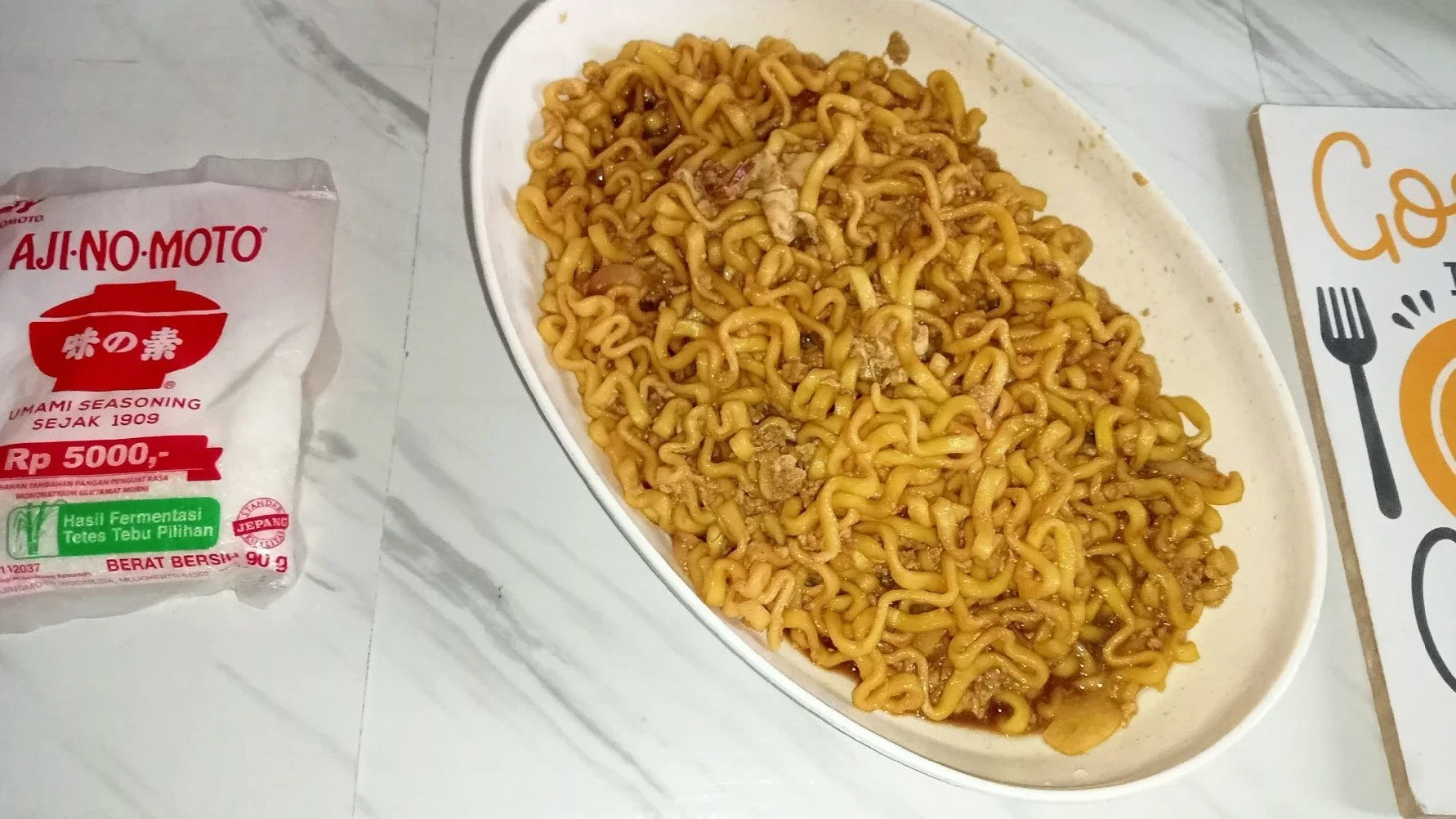 Mie Keriting Telur 