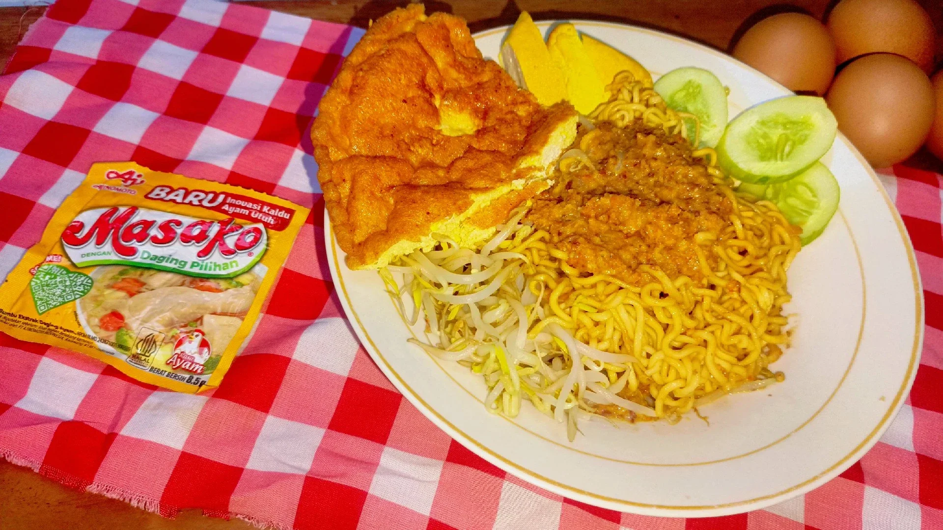 Mie ketoprak ala masako #jelajahmienusantara