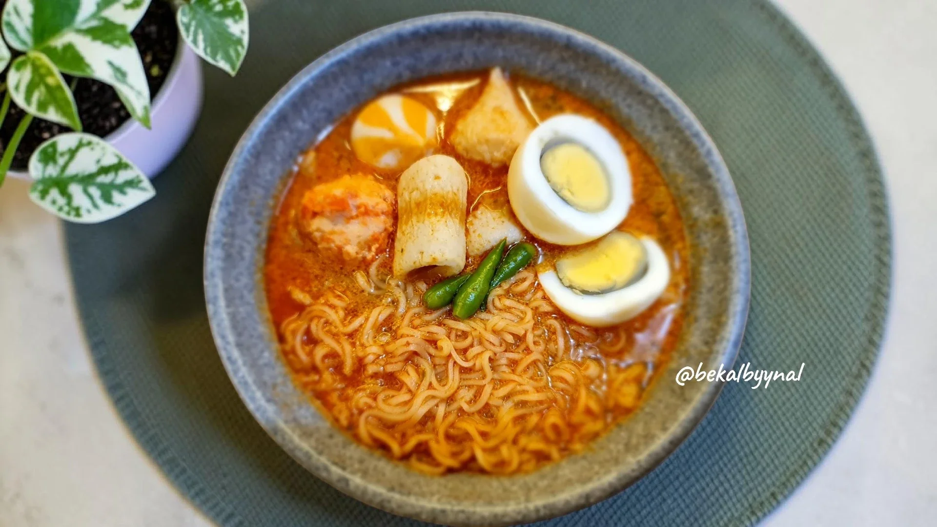 Mie Kuah Tomyam ala Saori Saus Mentega