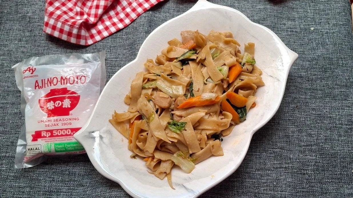 Mie Lebar Goreng ala Ajinomoto