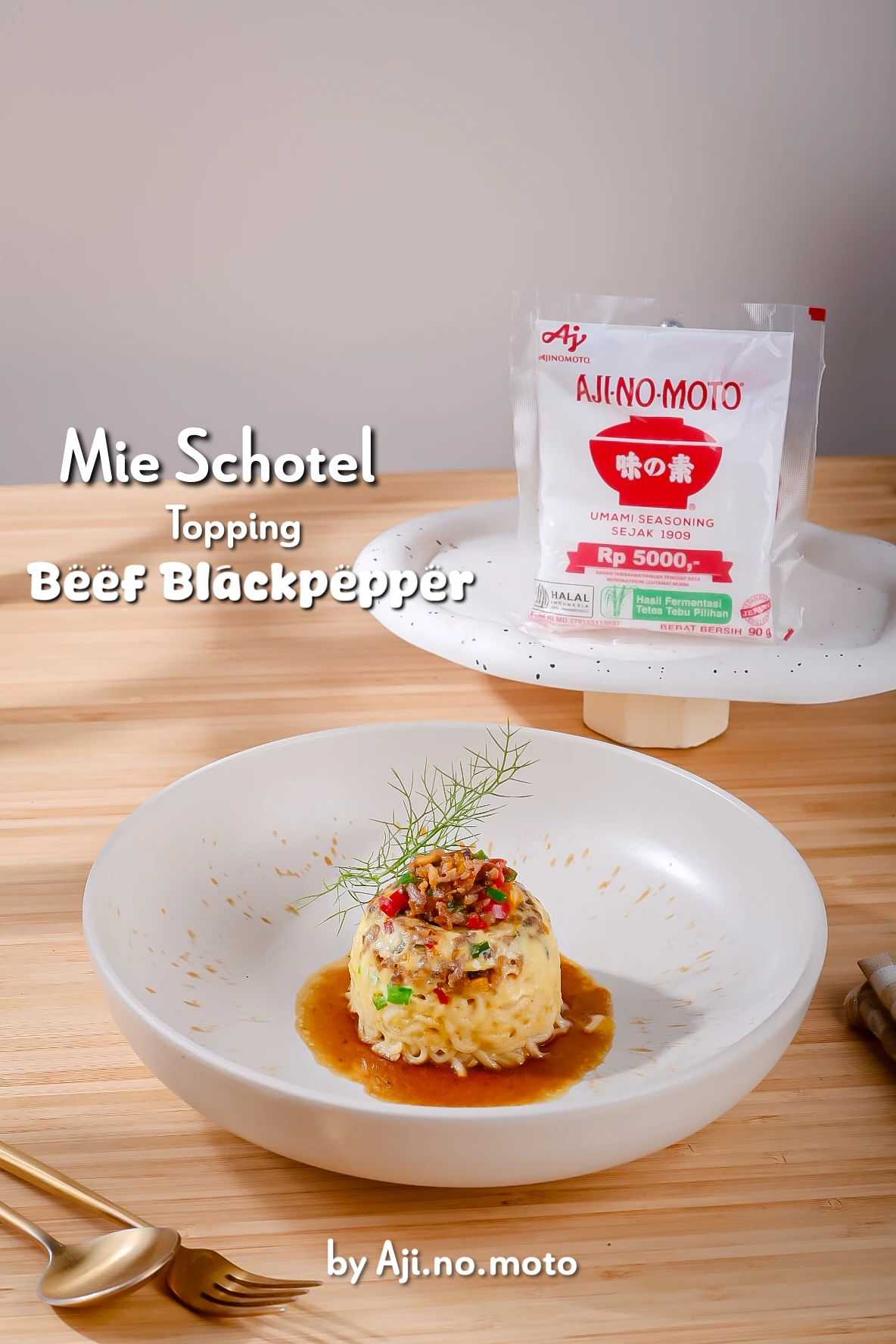 Mie Schotel Topping Beef Blackpepper
