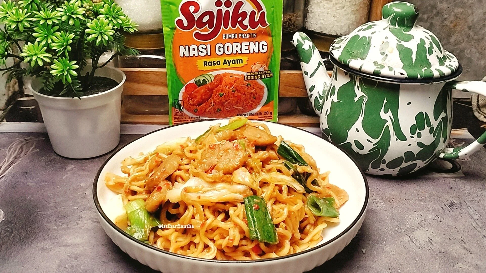 Mie Tek Tek Padas ala SAJIKU® #JelajahMieNusantara