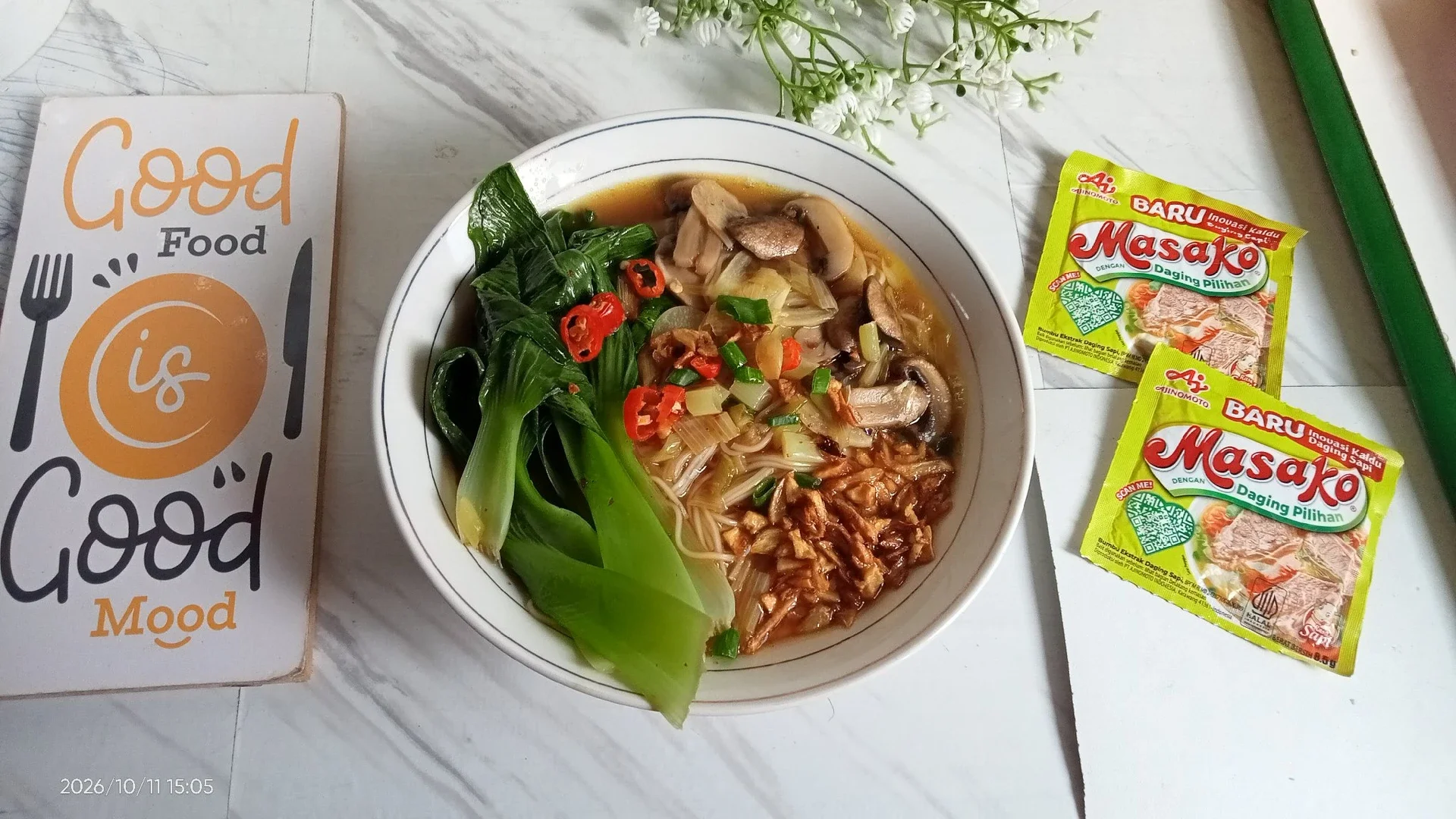 Misoa Jamur Pakcoy Kuah Masako ®