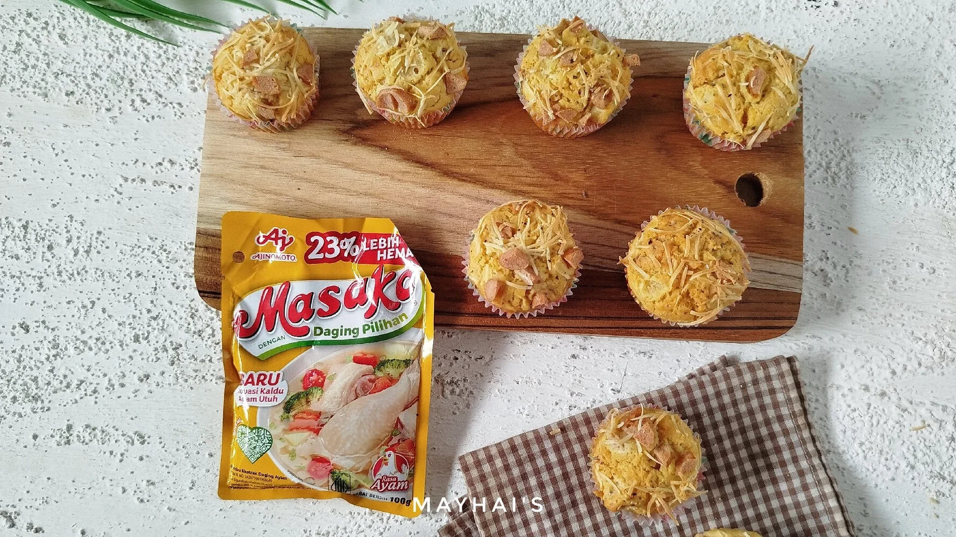 Muffin Sosis Keju ala Masako #masakanpenuhcinta