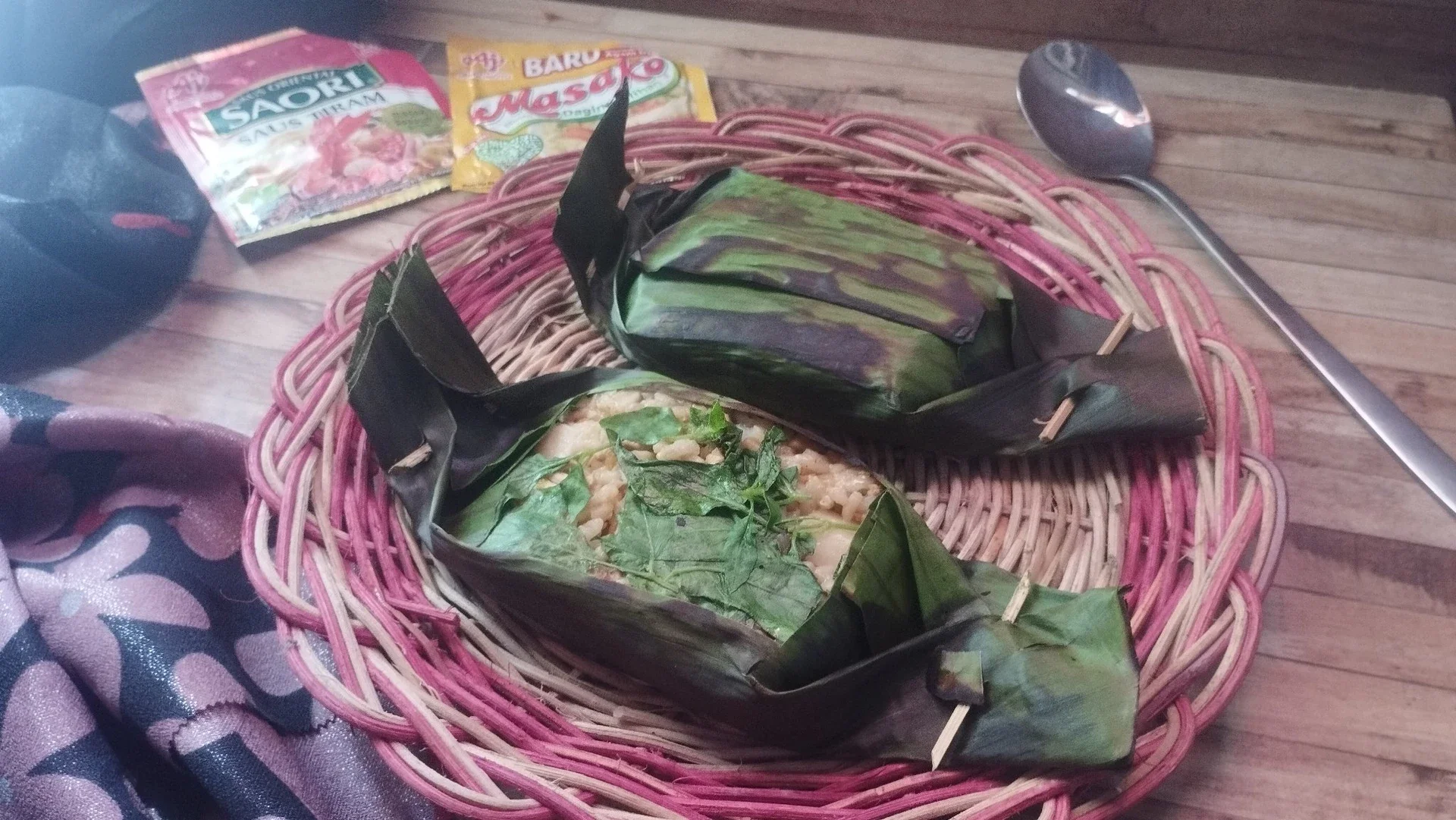 Nasi Bakar Keju Kemangi Saori
