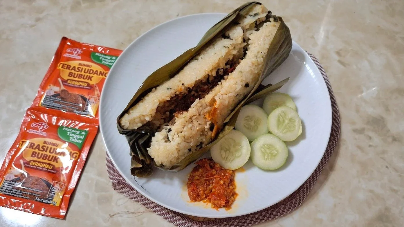 Nasi Bakar Teri 