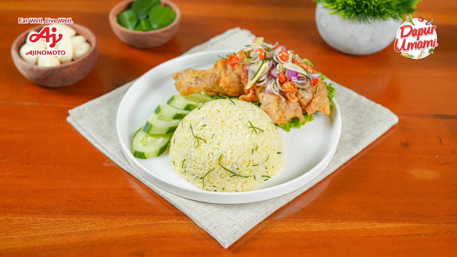 Nasi Daun Jeruk ala AJI-NO-MOTO®