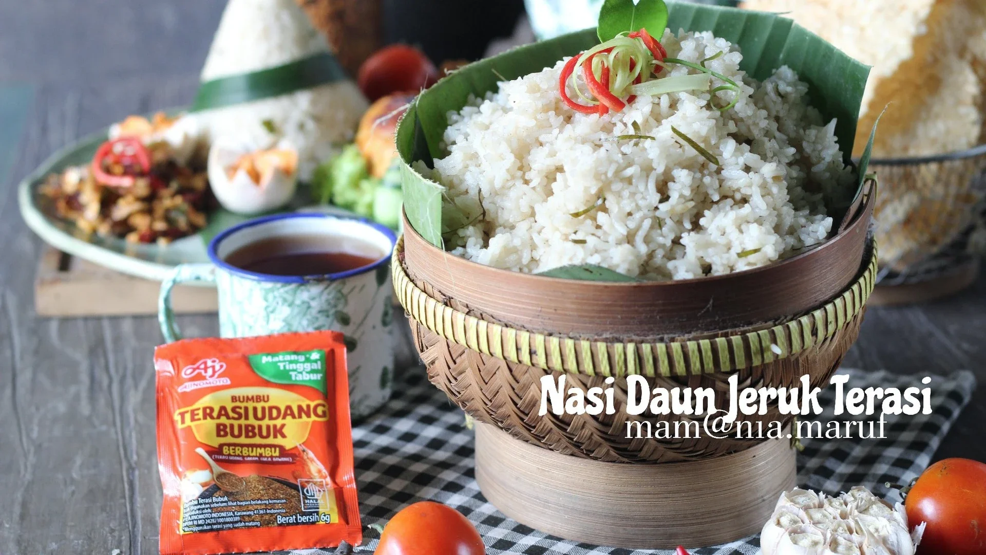 Nasi Daun Jeruk Terasi #NikmatTanpaDrama