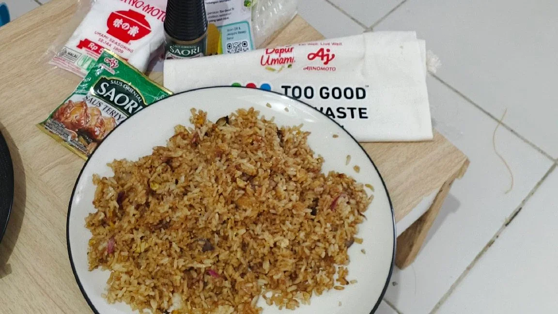 nasi goreng ala Saori 