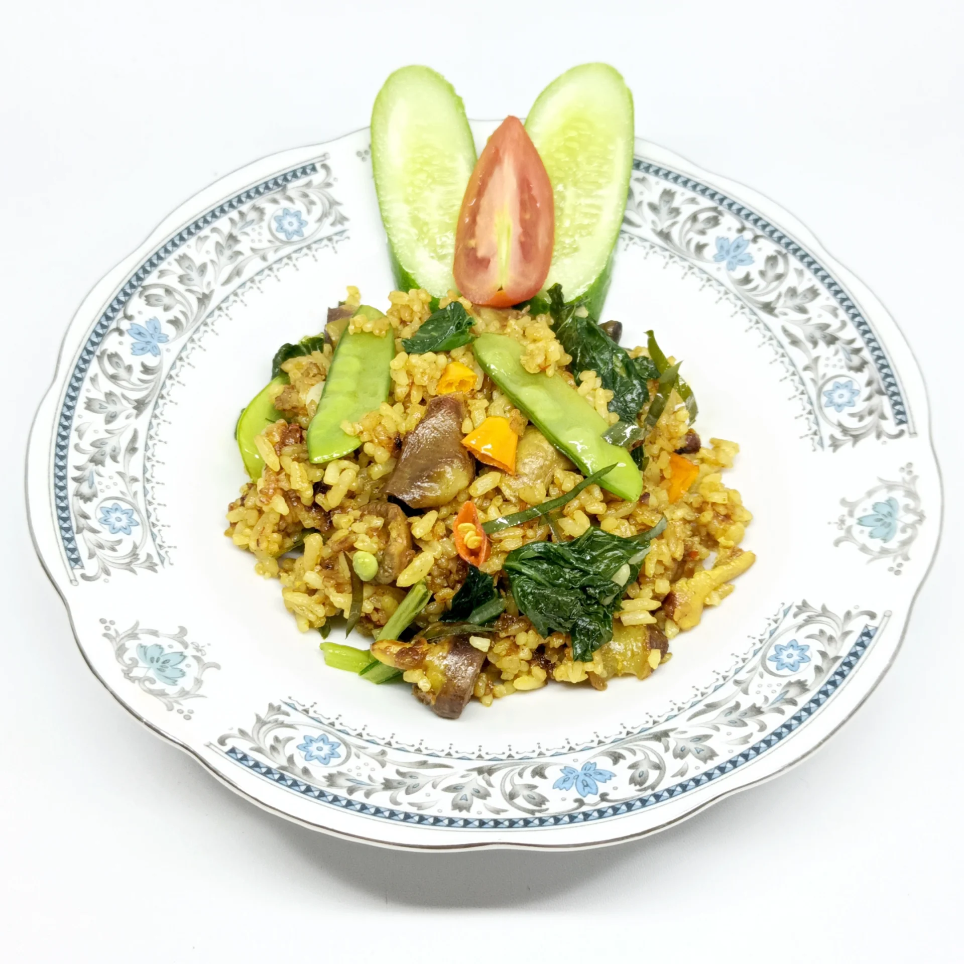 Nasi Goreng Ampela Bumbu Sambal Goreng