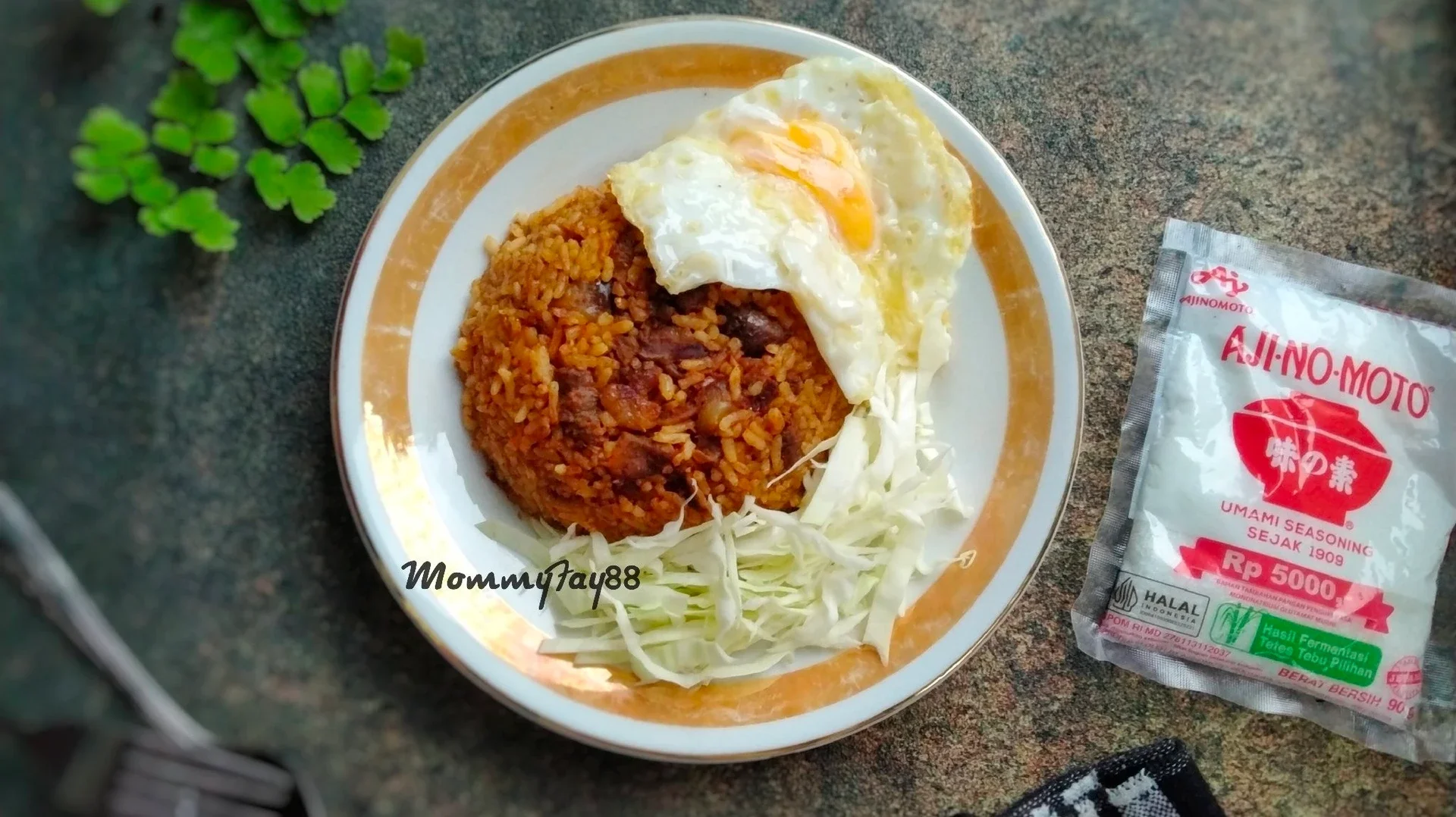 Nasi Goreng Ampela Bumbu Terasi