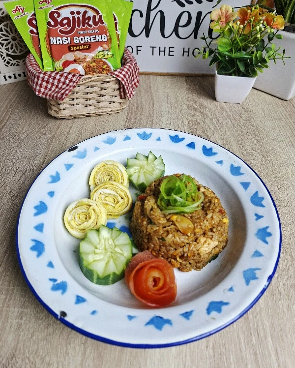 Nasi Goreng Ayam Gulai Sajiku #MisiSarapanSajikuSeason4