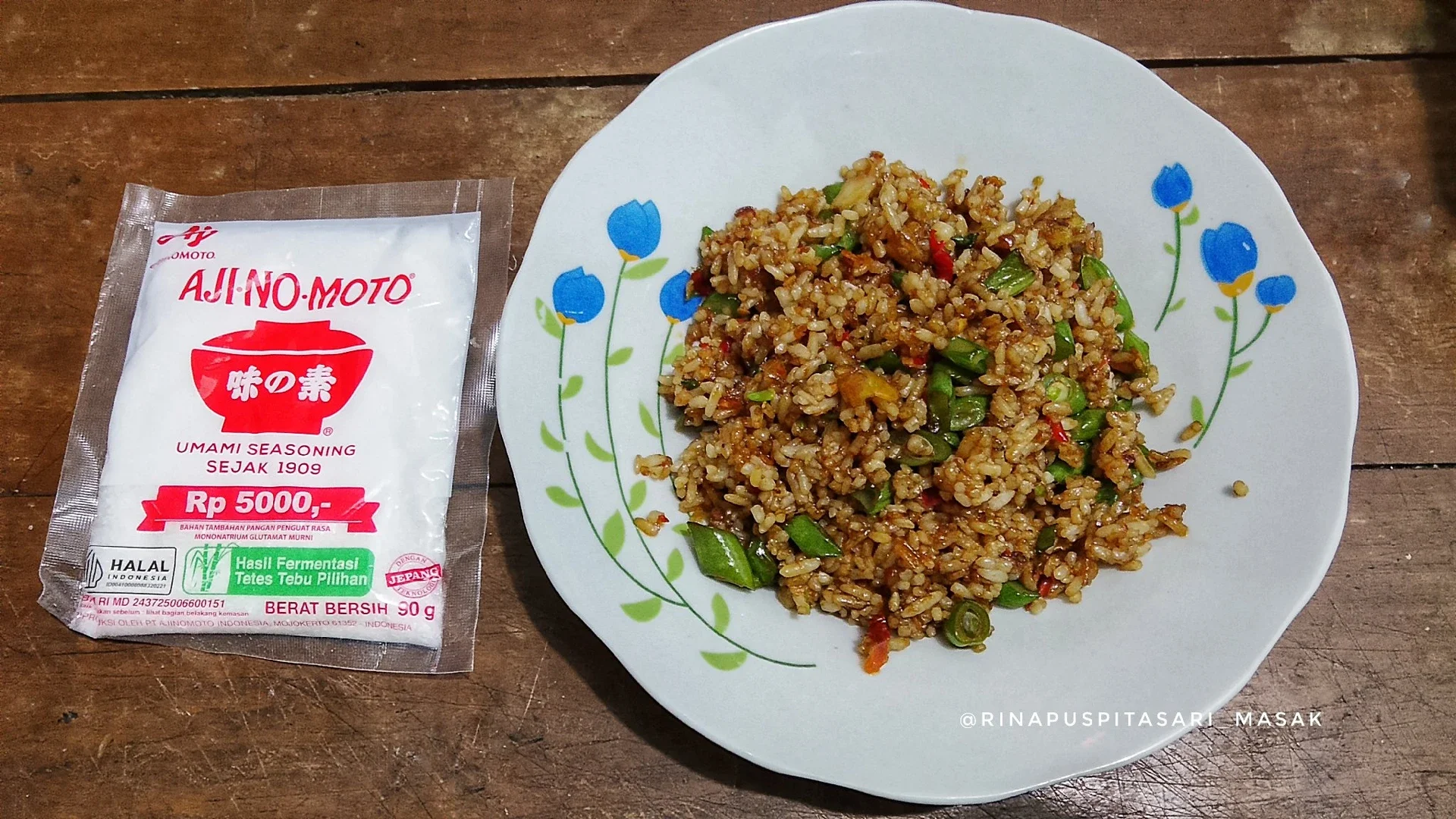 Nasi Goreng Buncis Pedas ala AJI-NO-MOTO®