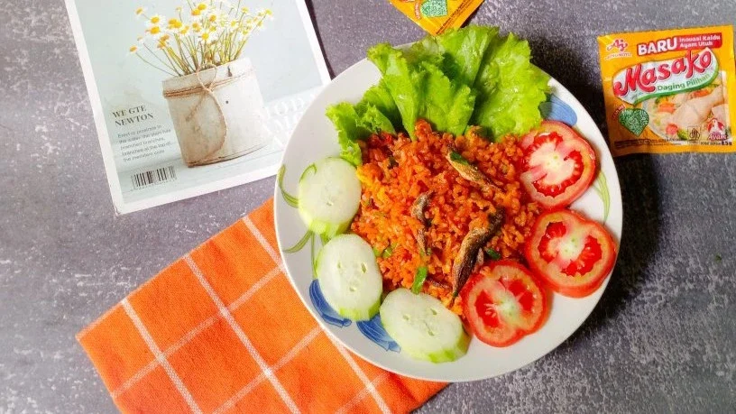 Nasi Goreng Ikan Asin ala Masako 